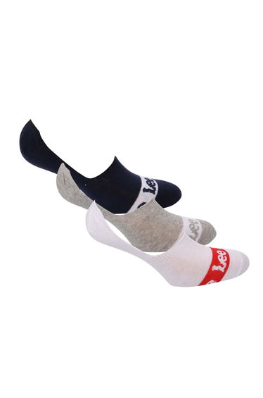 Women's Lee 3 Pack of Shoe Liner Socks in White