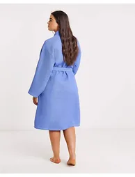 Pretty Secrets Waffle Dressing Gown - 3