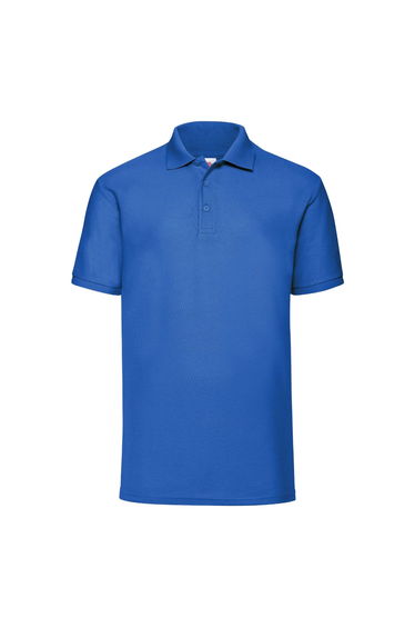 Jerzees Colours Mens Ultimate Cotton Short Sleeve Polo Shirt - Bright Royal