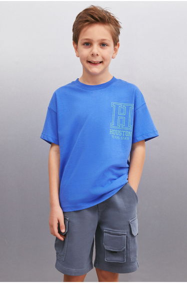 Ulyse Saks Blue T-shirt