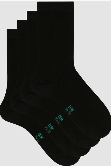 Pack of 2 Pairs of Crew Socks in Organic Cotton