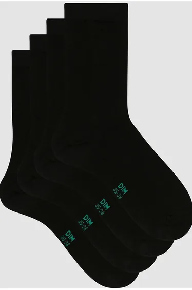 Pack of 2 Pairs of Crew Socks in Organic Cotton