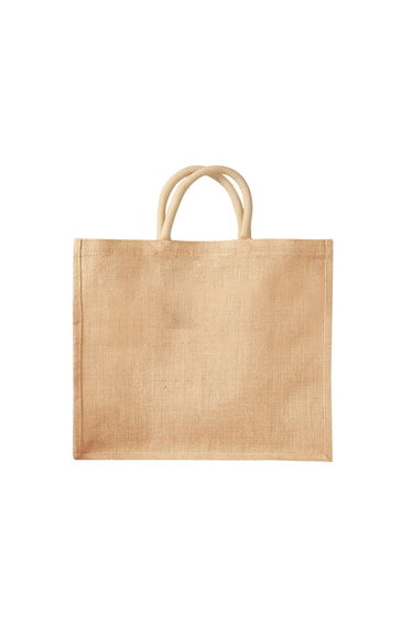 Westford Mill Jumbo Jute Shopper Bag - Natural