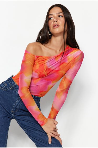 Bodysuit - Pink - Slim fit