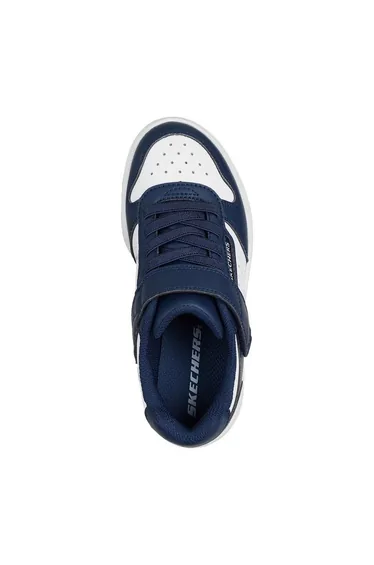 Quick Street Gore & Strap Sneaker Navy/White