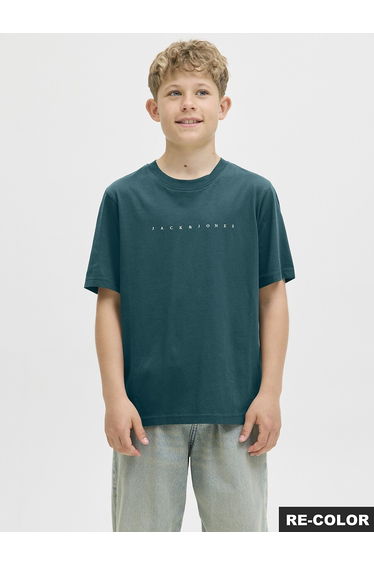 Logo Print T-Shirt with Short Sleeves