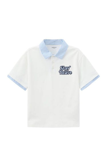 Boys' Polo T-Shirt with Print