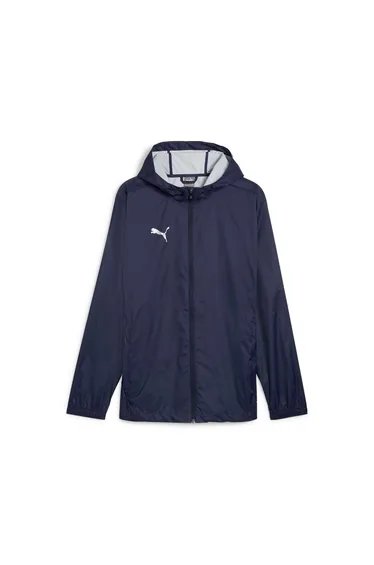 Men's Puma TeamFinal All-Weather Jacket in Blue