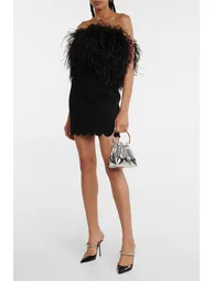 Metallic Round Handles Bucket Bag