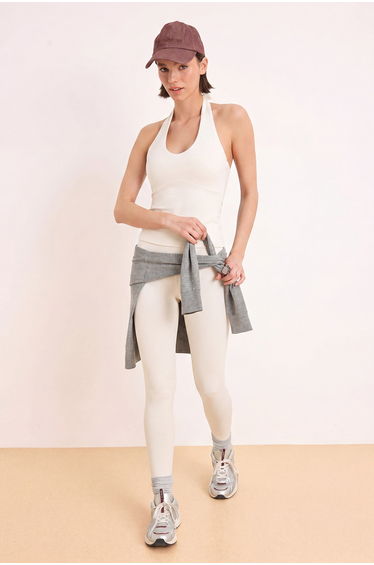 Ecru Diver/Scuba Regular Blouse
