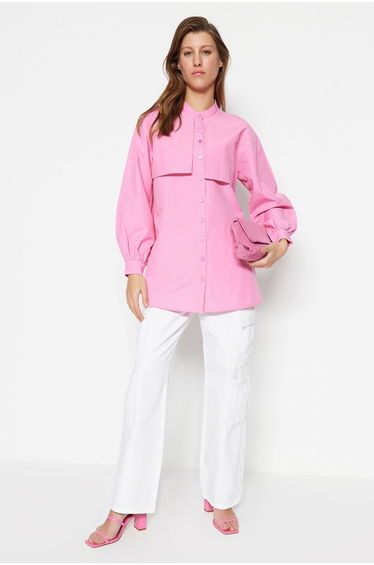 Shirt - Pink - Relaxed fit