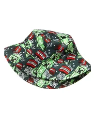 Minecraft Childrens/Kids Creeper Bucket Hat - Multicoloured - 3
