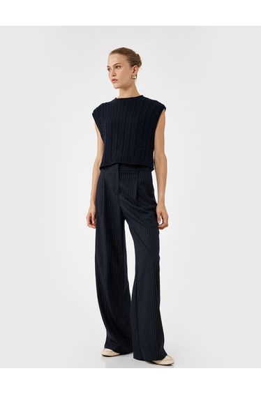 Cable Knit Vest