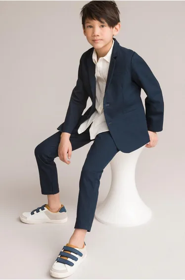 Cotton Straight Trousers