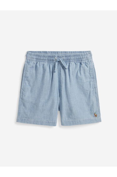 Ralph Lauren Boys Twill Woven Shorts in Blue