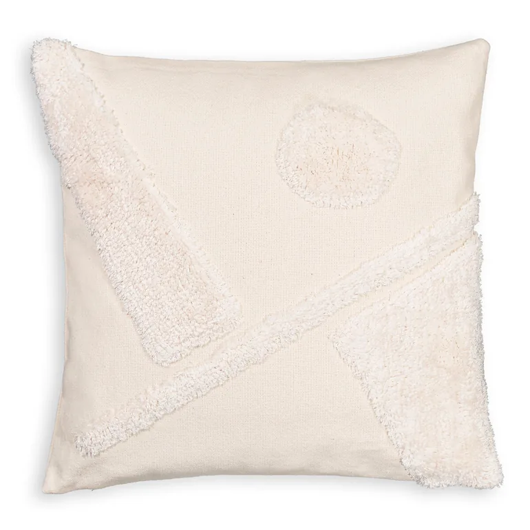 Lund Graphic Tufted 45 x 45cm Cushion Cover