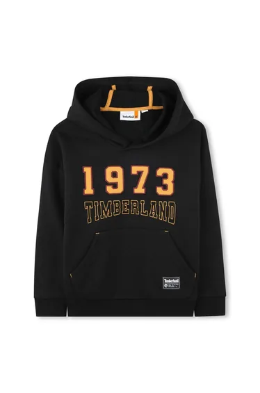 هودي بلوفر ولادي بطبعة شعار - أسود 