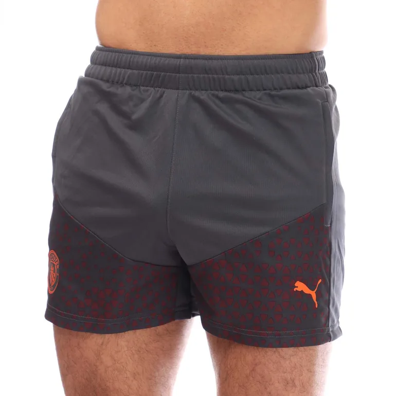 Puma Manchester City 2023/24 Training Shorts in Grey - 1