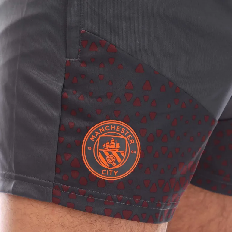 Puma Manchester City 2023/24 Training Shorts in Grey - 3