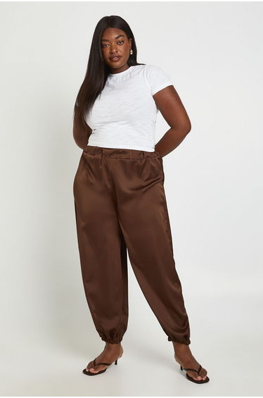 Plus Sheer Slub Baby Tee - white