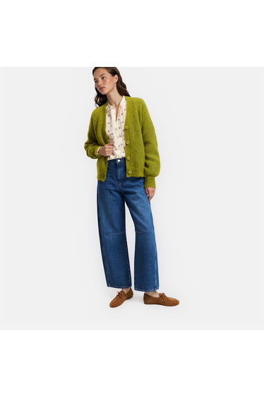 Signatures Gildas Cardigan with V-Neck in Alpaca Mix