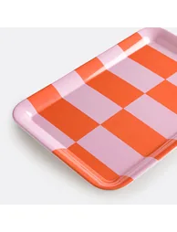 Tabaka Tray in Two-Tone Graphic Print, Size m - 1