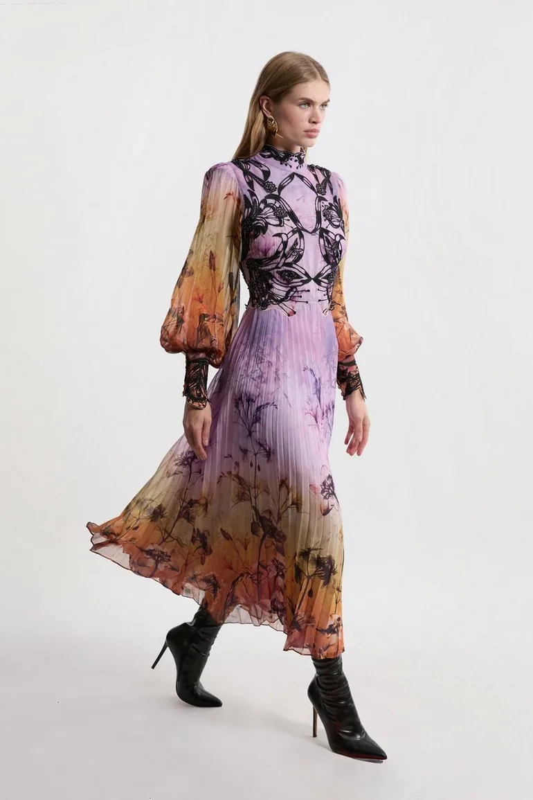 full lace dress patterns Embroidered Lace Dress