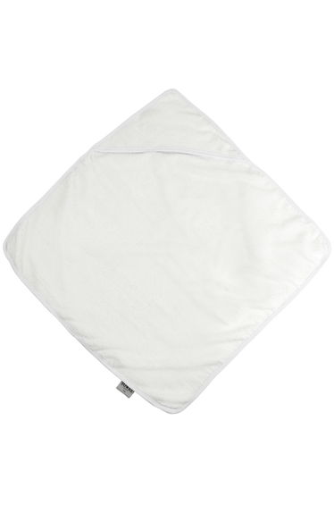 Towel City Baby Hooded Bath Towel (360 GSM) - White/White