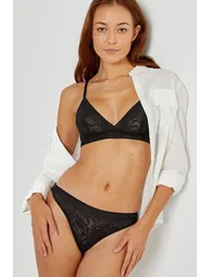 Tatoo Triangle Bra without Underwiring