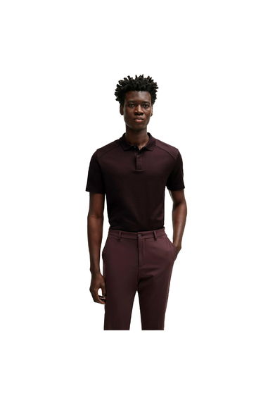 Boss Mens Parlay Polo Shirt - Red