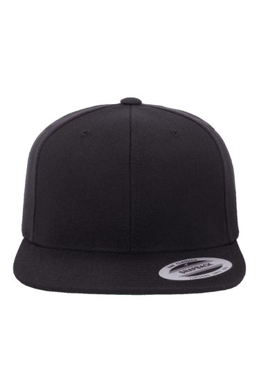 Yupoong Mens The Classic Premium Snapback Cap (Pack of 2) - Dark Grey