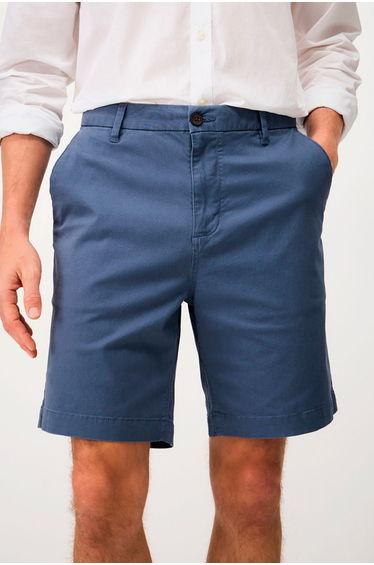 Bermuda Chino Stretch Shorts Blue