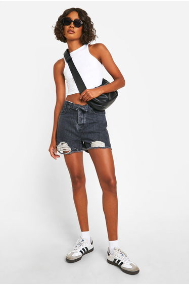 Tall Fold Over Waist Shorts
