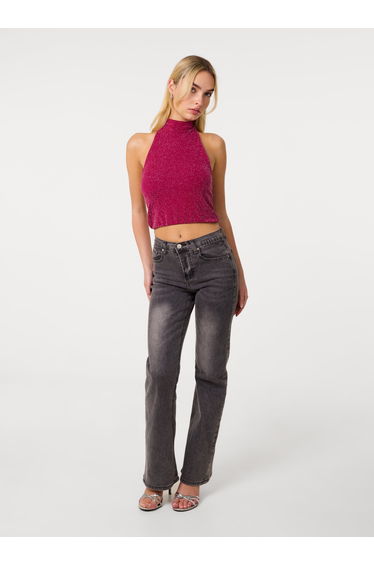 Sparkle Halter Neck Top