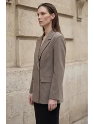 MY FASHION Buttoned Blazer Jacket - 2
