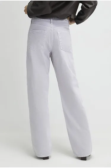 بنطلون ريفر آيلاند بنفسجي بقصة مستقيمة