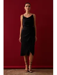 Double Breasted Skirt with Tie Detail