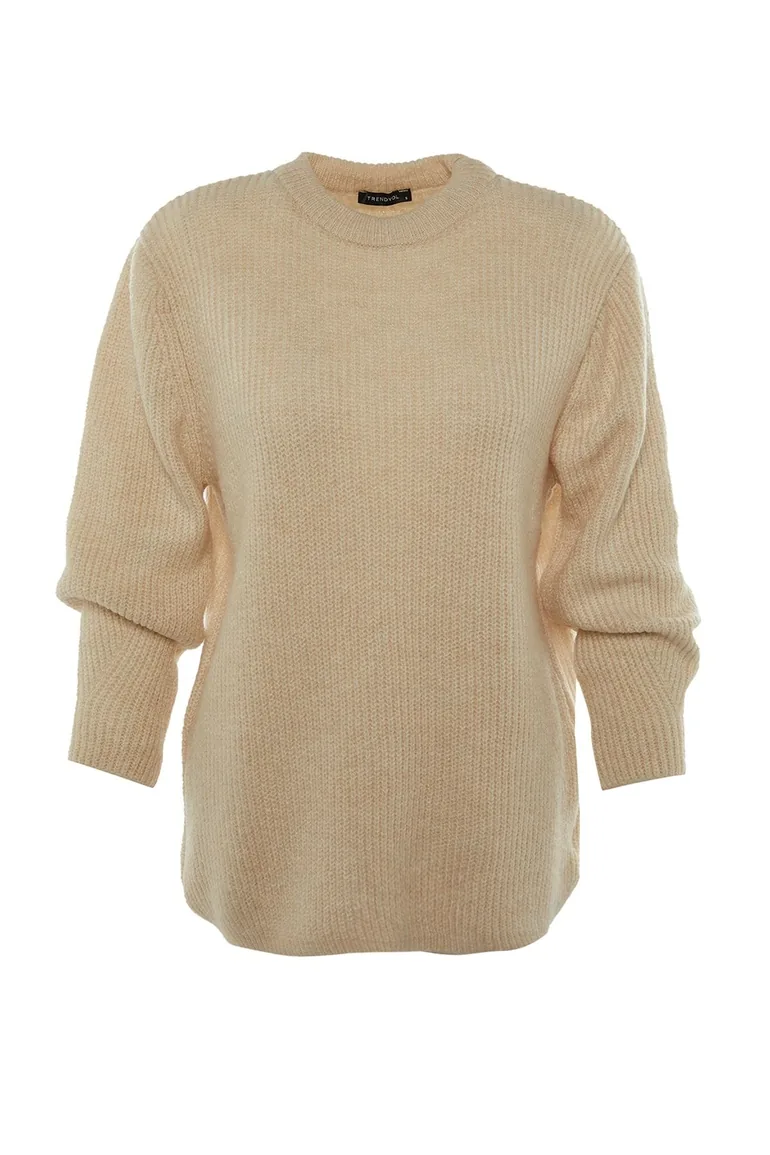 Sweater - Gray - Oversize - 6