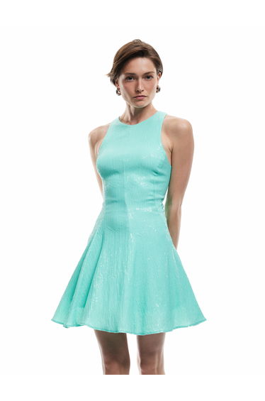 Sequined Mini Dress