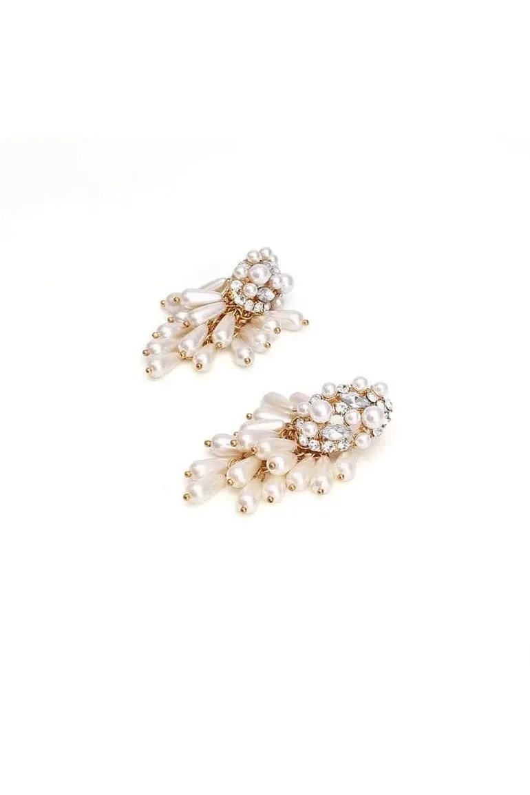 Mary Pearl Tassel Earrings - 2