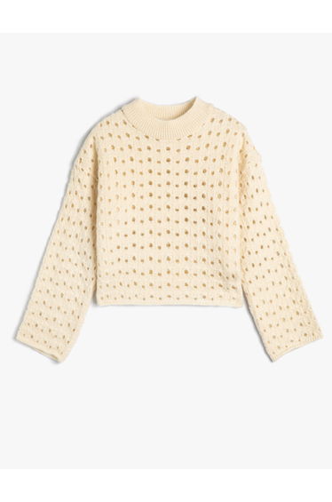 Knit Sweater Half Turtle Neck