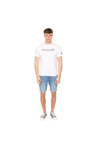 Duck and Cover Mens Walpole T-Shirt - White