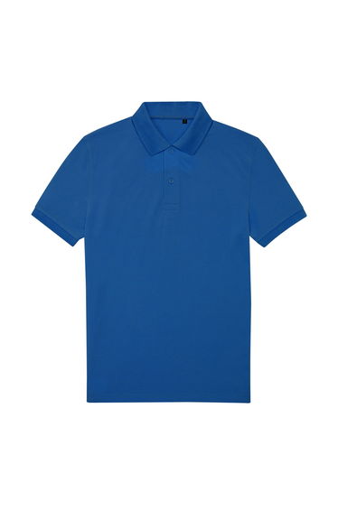 B&C Mens My Eco Polo Shirt - Royal Blue