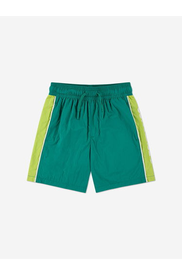 Converse Boys Converse SS Hit Piping Shorts in Green