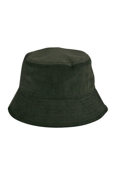 Beechfield Unisex Adult Organic Corded Bucket Hat - Forest Night