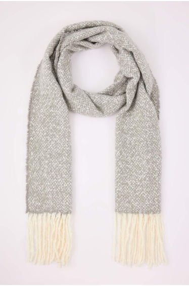 Gray Scarf