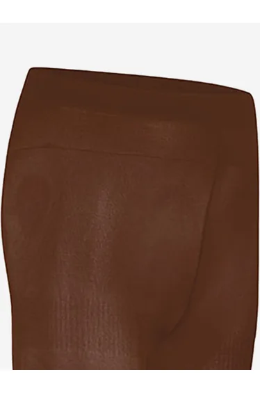 Zeco Girls School Opaque Tights (2 Pack) in Brown