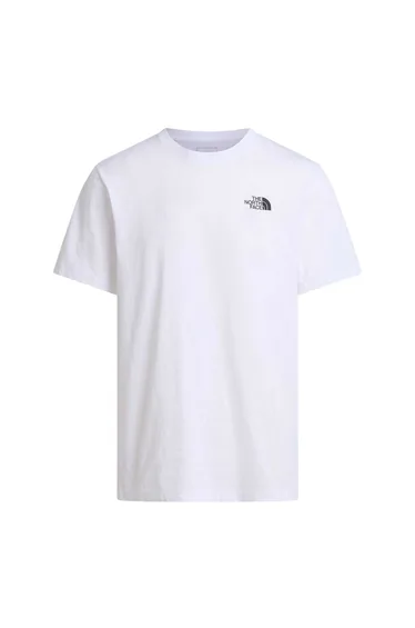 The North Face Mens Never Stop Exploring Regular T-Shirt - White/Black