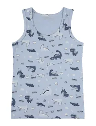 5-Pack Donella Boys' Undershirt - Cotton - 4