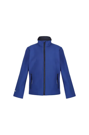 Regjun Childrens/Kids 2 Layer Soft Shell Jacket - New Royal/Navy